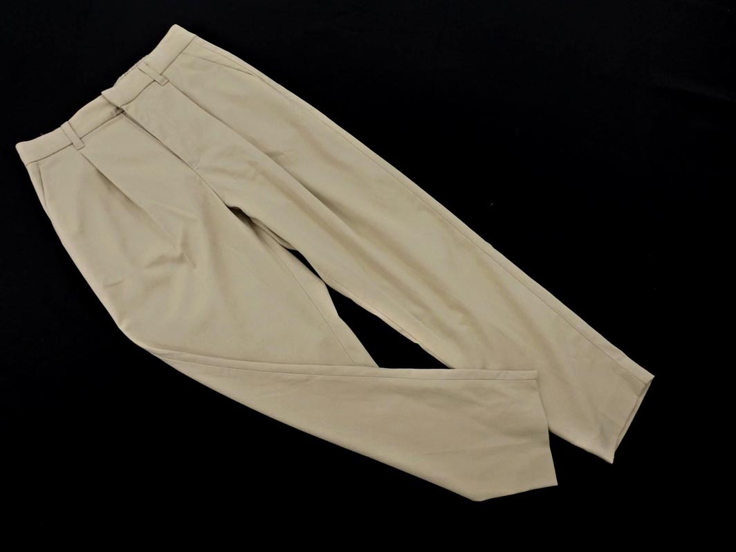 LOWRYS FARM ローリーズファーム タック テーパード パンツ sizeL/ベージュ ■■ ☆ ejc5 レディース
