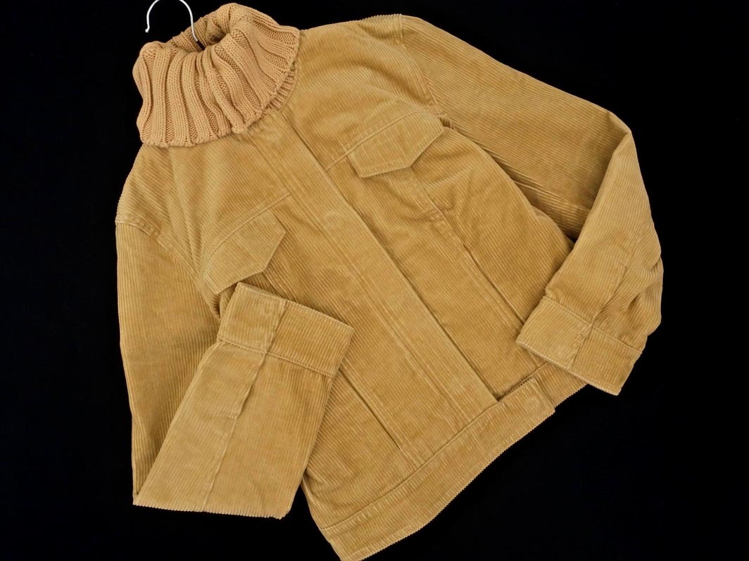 J.CREW ジェイクルー コーデュロイ ニット 切替 ジャケット sizeS/ベージュ ◇■ ☆ ejc4 レディース