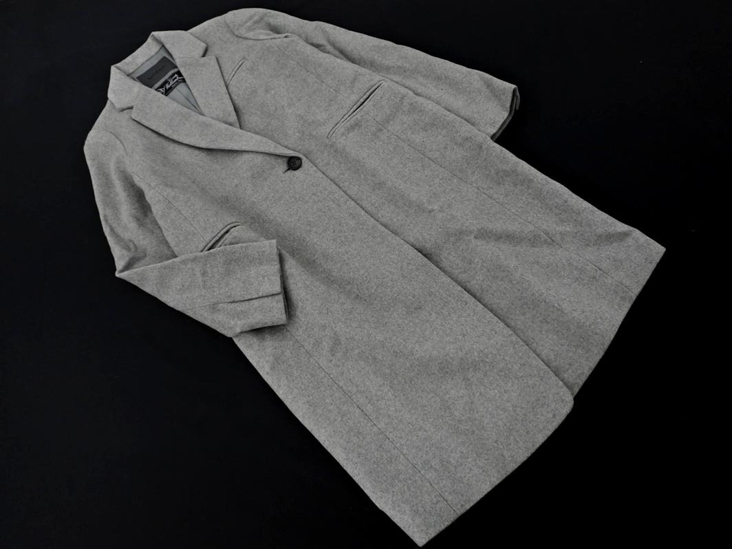 Spick & Span スピック＆スパン ウール混 チェスター コート size36/グレー ◆■ ☆ ejc8 レディース