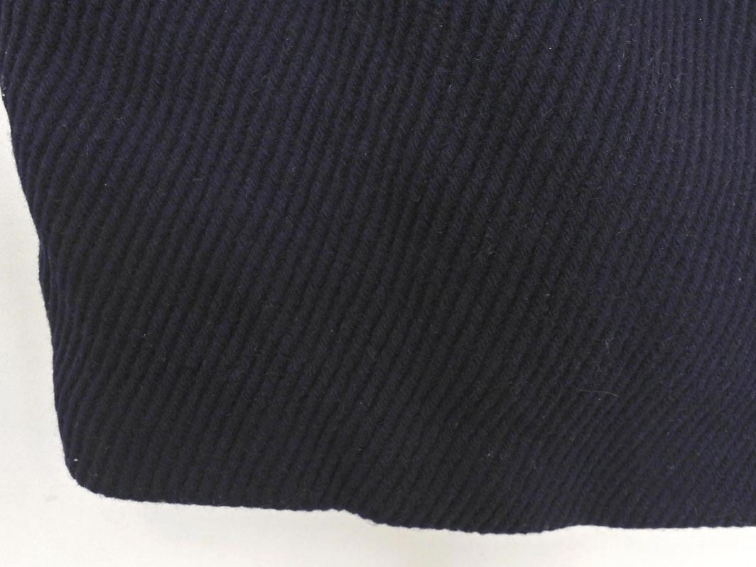 NATURAL BEAUTY BASIC ナチュラルビューティーベーシック ウール混 ダッフル コート sizeM/濃紺 ◇■ ☆ ejc9 レディース