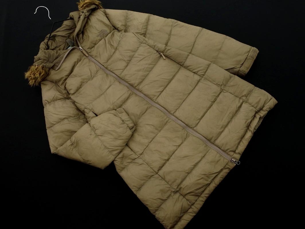 THE NORTH FACE ザノースフェイス NDW91351 ヌプシ ダウン ロング コート sizeS/カーキ ◆■◎ ☆ ejc9 レディース