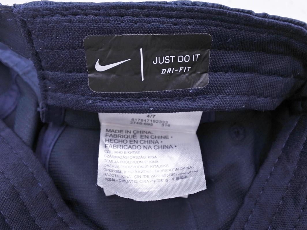 NIKE Nike Kids Logo вышивка колпак темно синий ## * ejd0 ребенок одежда 