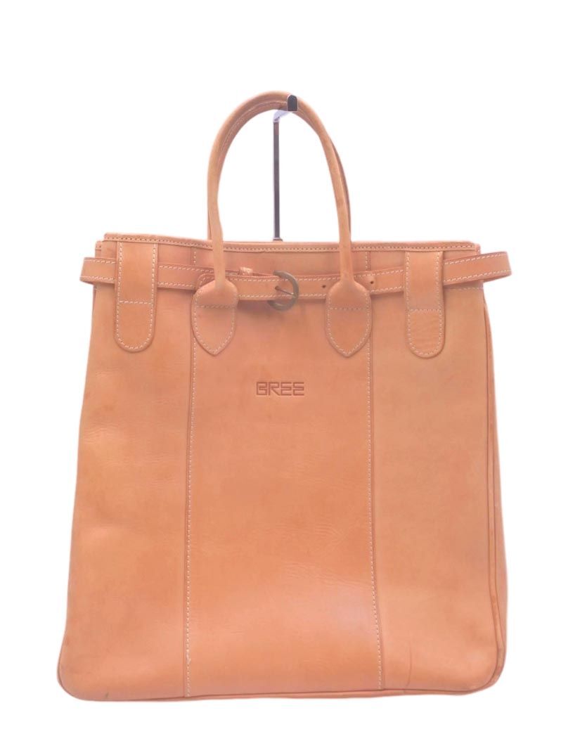 BREE ブリー SAGA9 Nature トート ハンド バッグ キャメル ■■ ☆ eid0 メンズ