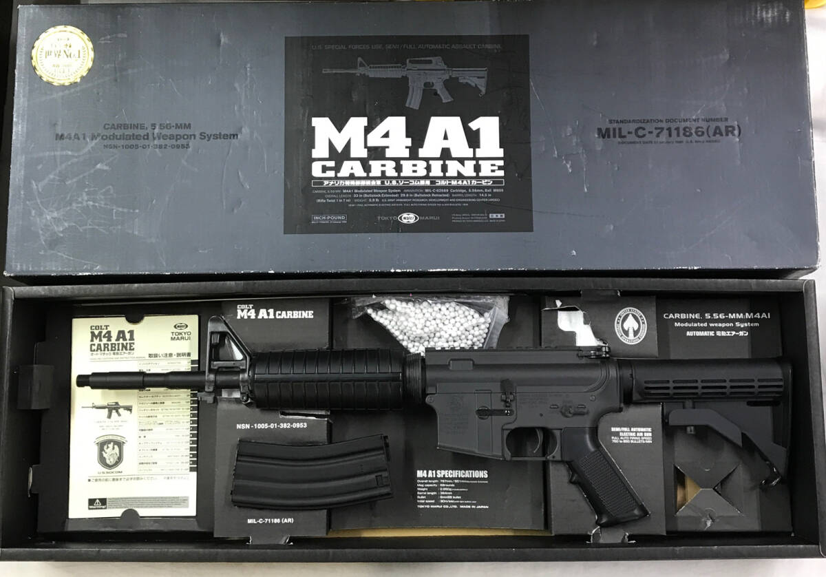 東京マルイスタンダード旧型Colt M4 A1エアガン ジャンク品 東京マルイ M4A1 コルトカービン ジャンク品(ジャンク 東京