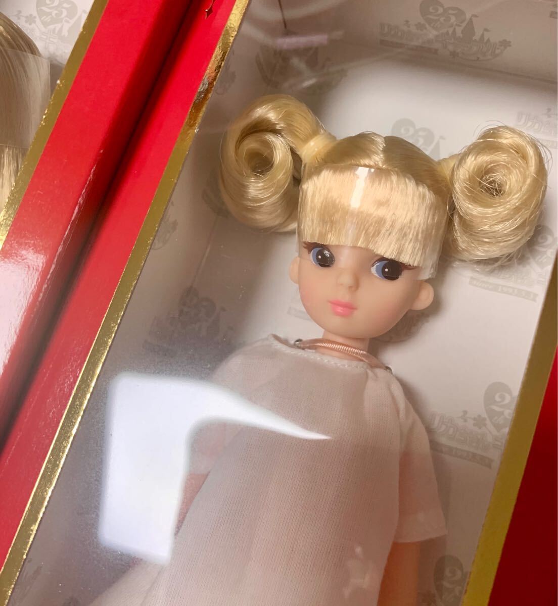 ★リカちゃんキャッスル 25周年記念 復刻版初代リカちゃん No. 11852 未開封新品