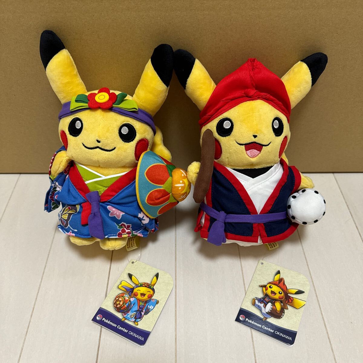  Pokemon center Okinawa limitation Acer Pikachu . Mai Pikachu soft toy mascot completion goods 