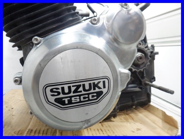 !*7E196 GSX1100S Katana GS110X двигатель фактически работающий пробег проверка settled анимация иметь 