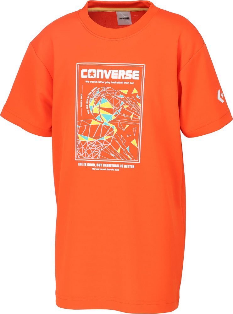 1571631-CONVERSE/JR print T-shirt Junior basketball shirt /140