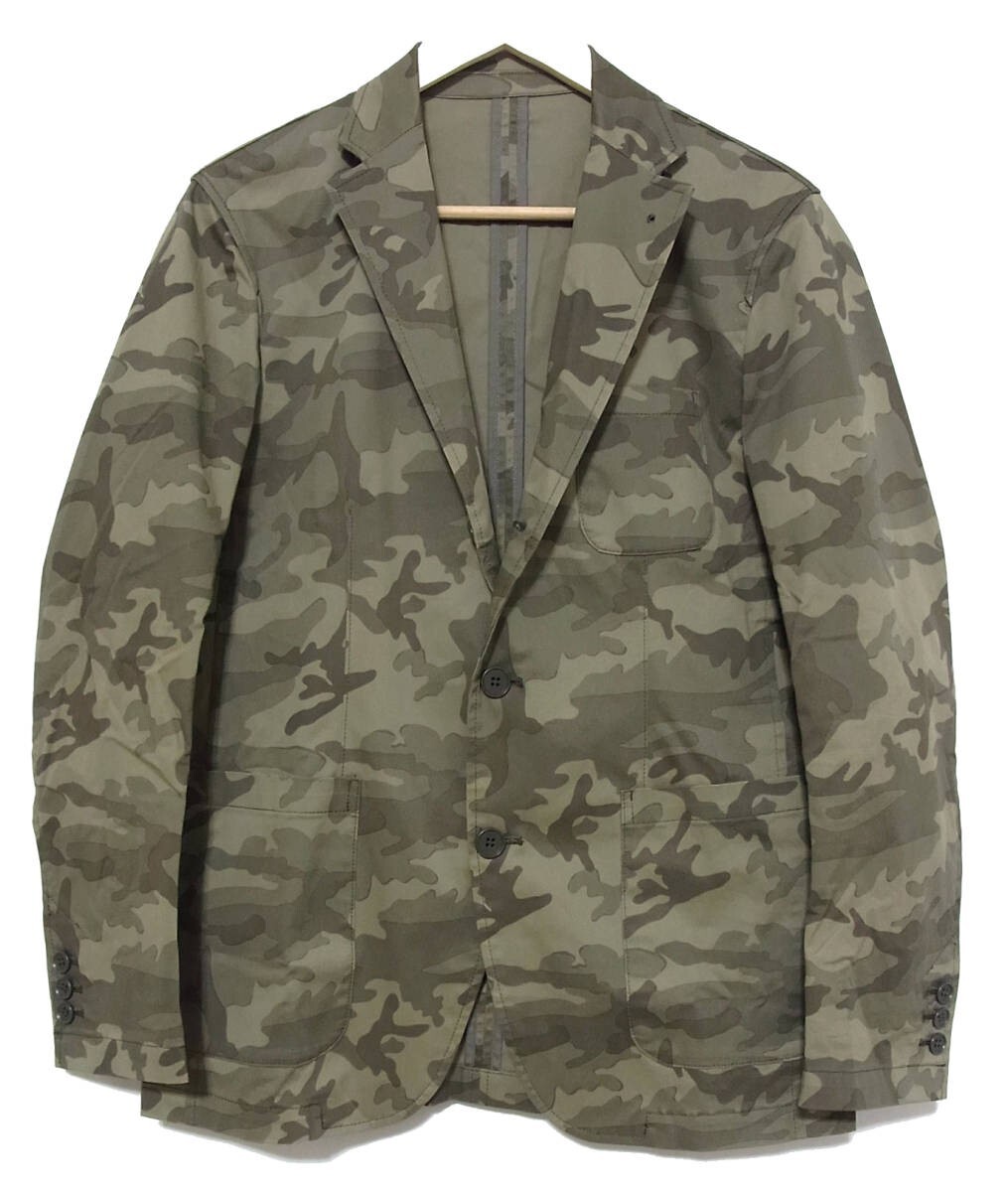 SOPHNET CAMOUFLAGE 3 BUTTON UNCON JACKET M ソフネット 迷彩 カモフラ アンコン 3B ストレッチ ジャケット