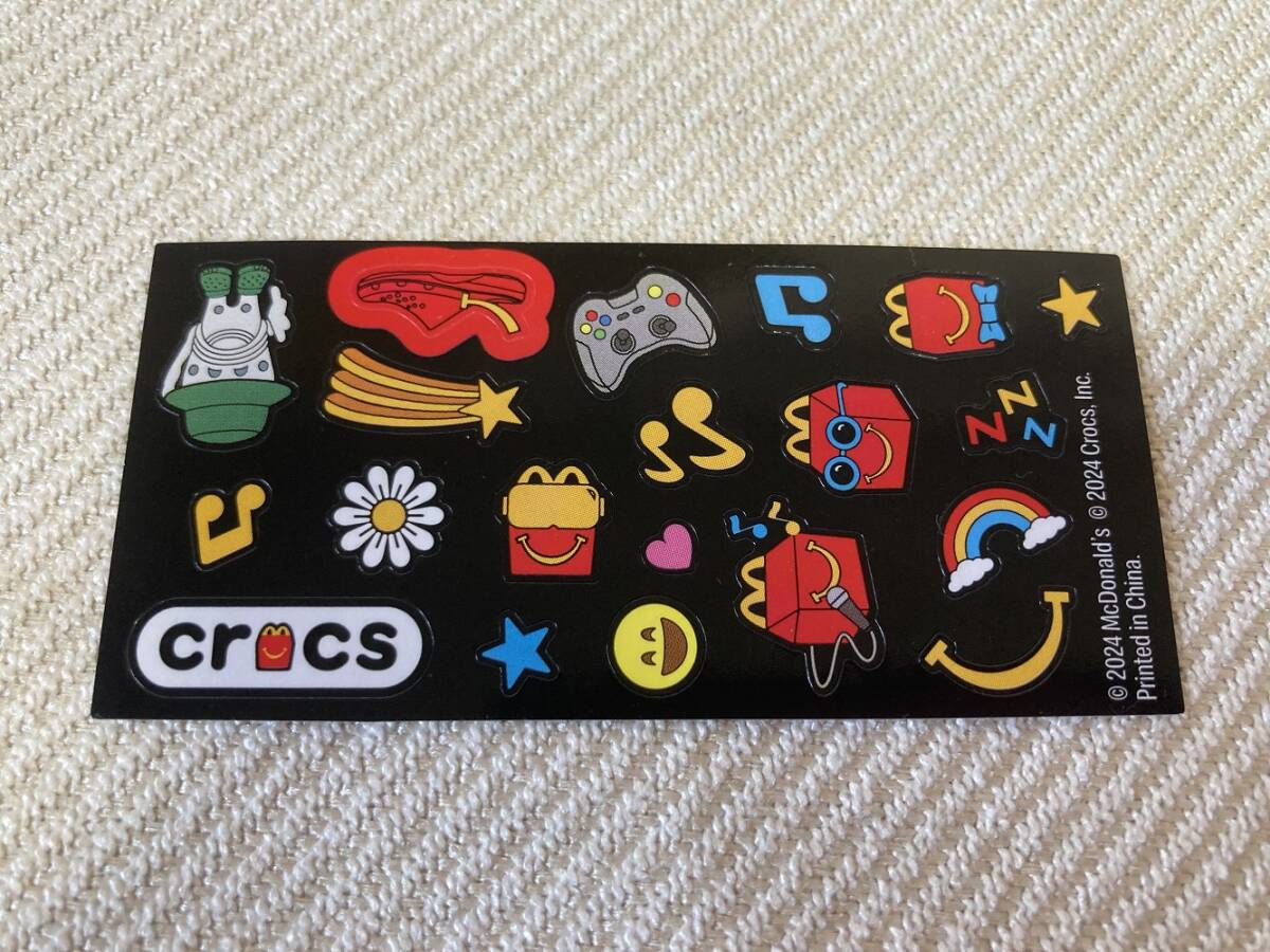 アメリカ限定 マクドナルド×クロックス ハッピーセット 人気No1 アメリカ限定 マクドナルド×クロックス ハッピーセット 人気No1
