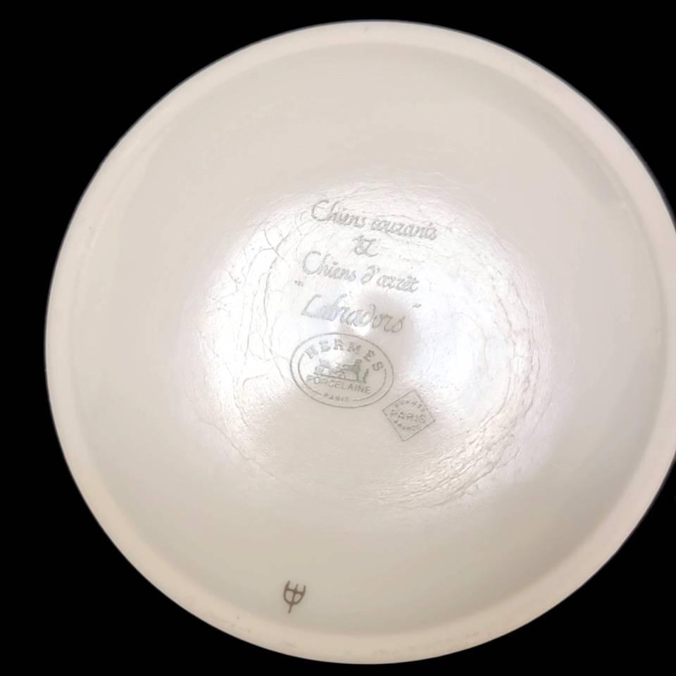 良品 エルメス HERMES 犬 ドッグ マグカップ 2客 ラブラドール 良品 エルメス HERMES 犬 ドッグ マグカップ 2客 ラブラドール