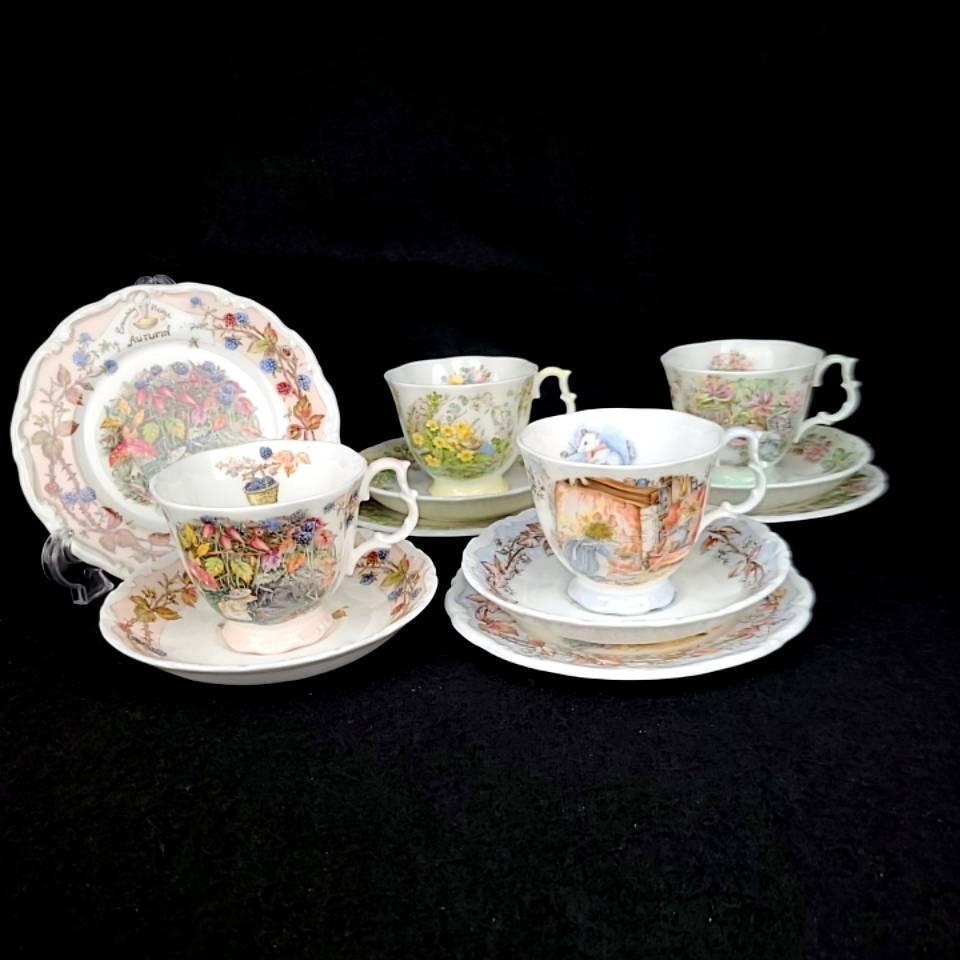 美品 ロイヤルドルトン ブランブリーヘッジ 四季 美品 ロイヤルドルトン ブランブリーヘッジ 四季