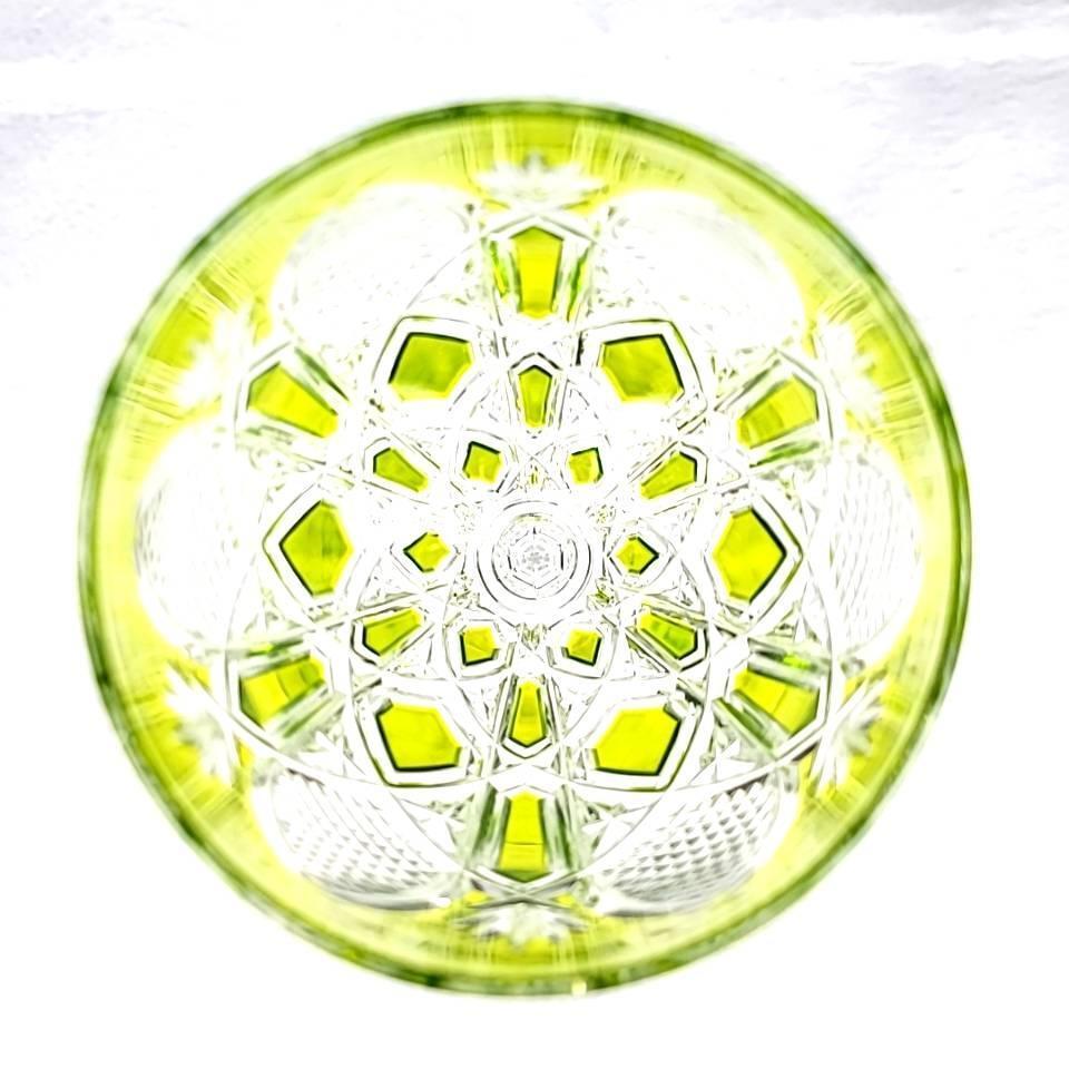 ♪未使用♪バカラ Baccarat ツァー Tsar カットガラス イエロー ♪未使用♪バカラ Baccarat ツァー Tsar カットガラス イエロー