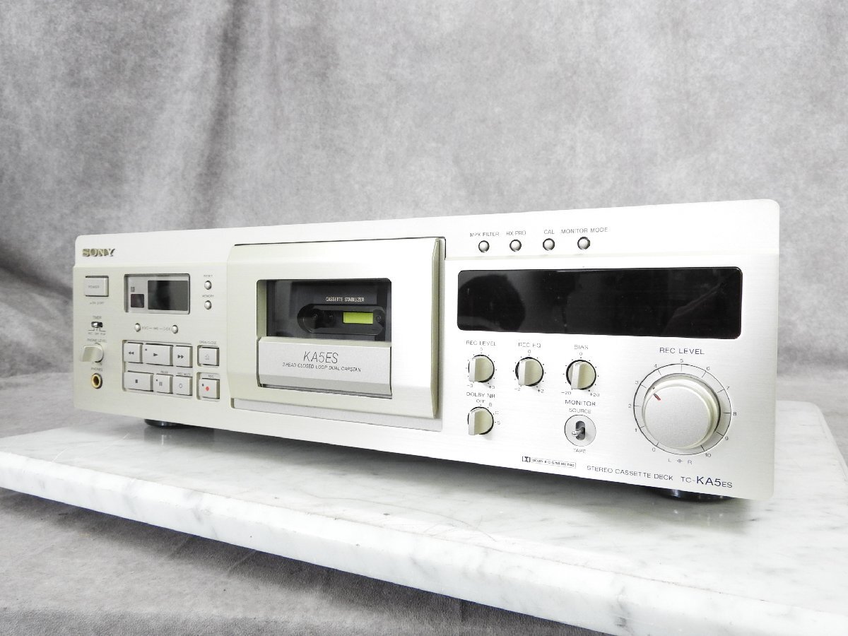 Yahoo!オークション - SONY ソニー TC-KA5ES カセットデッキ Yahoo!オークション - SONY ソニー TC-KA5ES カセットデッキ