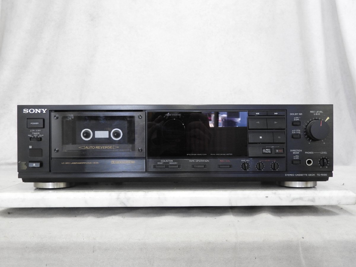 ☆SONY ソニー TC-RX80 カセットデッキ　☆ジャンク☆