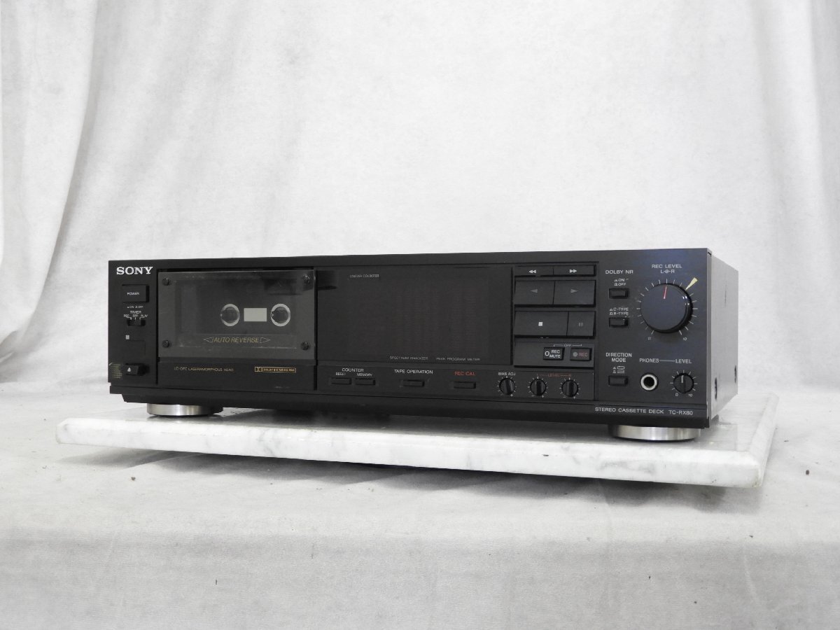 ☆SONY ソニー TC-RX80 カセットデッキ　☆ジャンク☆