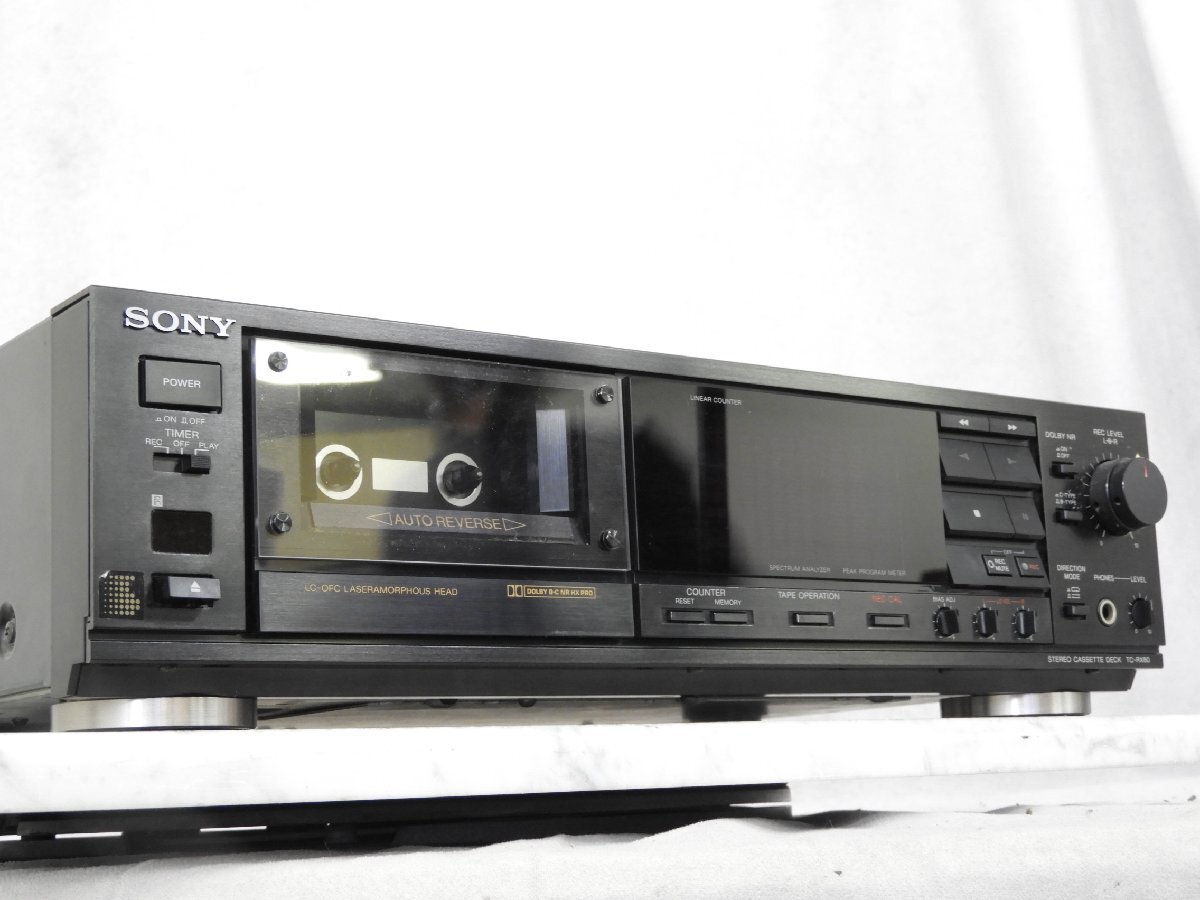 ☆SONY ソニー TC-RX80 カセットデッキ　☆ジャンク☆