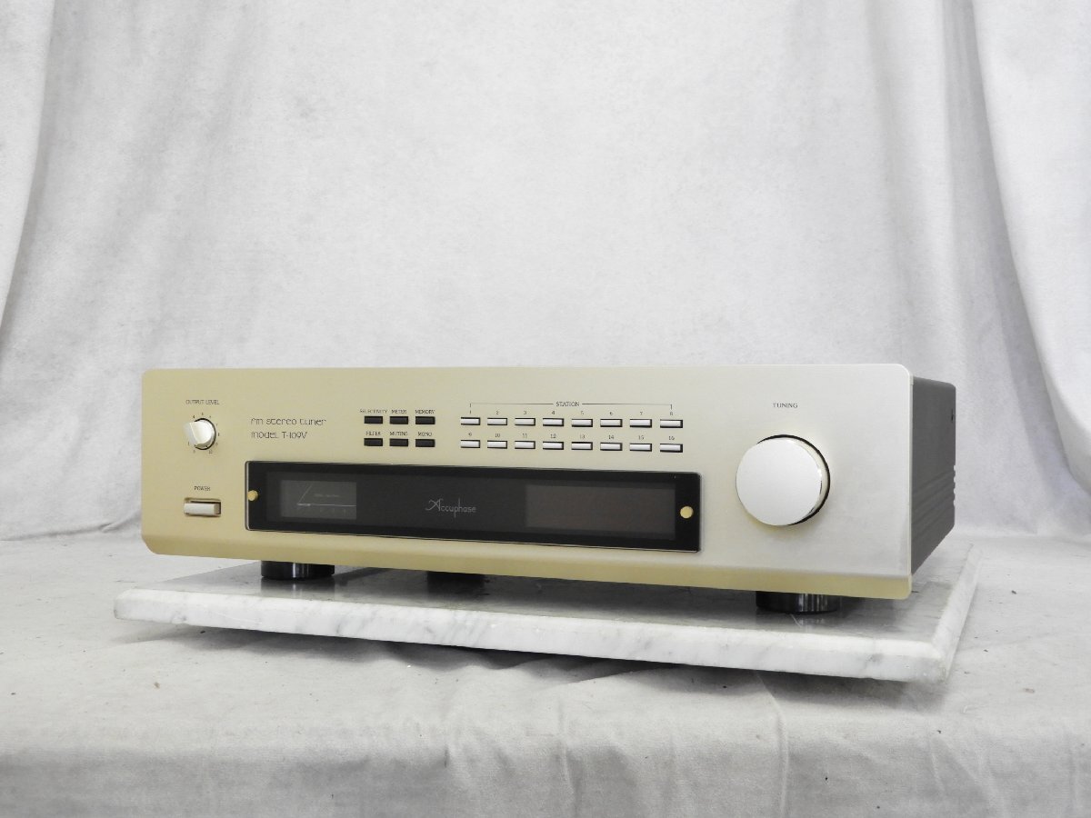 Accuphase アキュフェーズ T-109V FMチューナー(チューナー