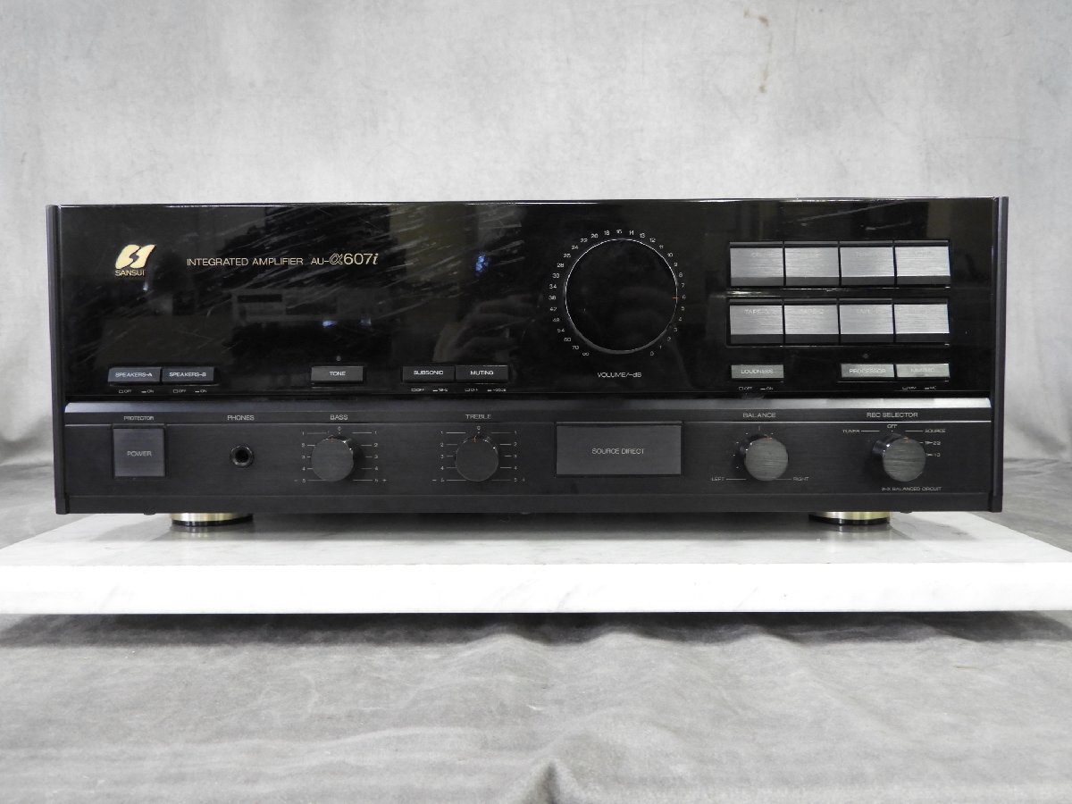 SANSUI AU-α607i プリメインアンプ サンスイ　【ジャンク】 SANSUI AU-α607KXの仕様 サンスイ