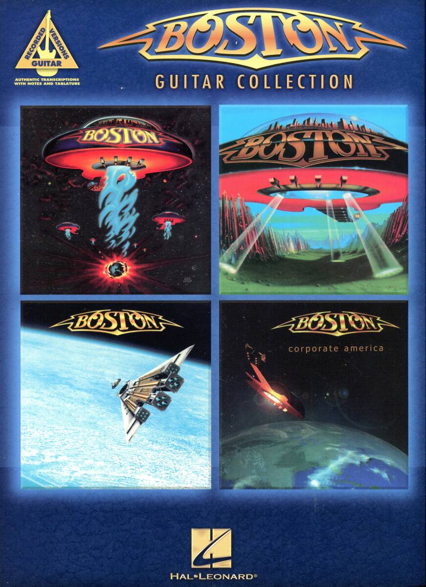 BOSTON ボストン Best ベスト 楽譜 貴重 日本未発売 Tom Scholz トム・ショルツ Livin' For You , Peace Of Mind , More Than A Feeling