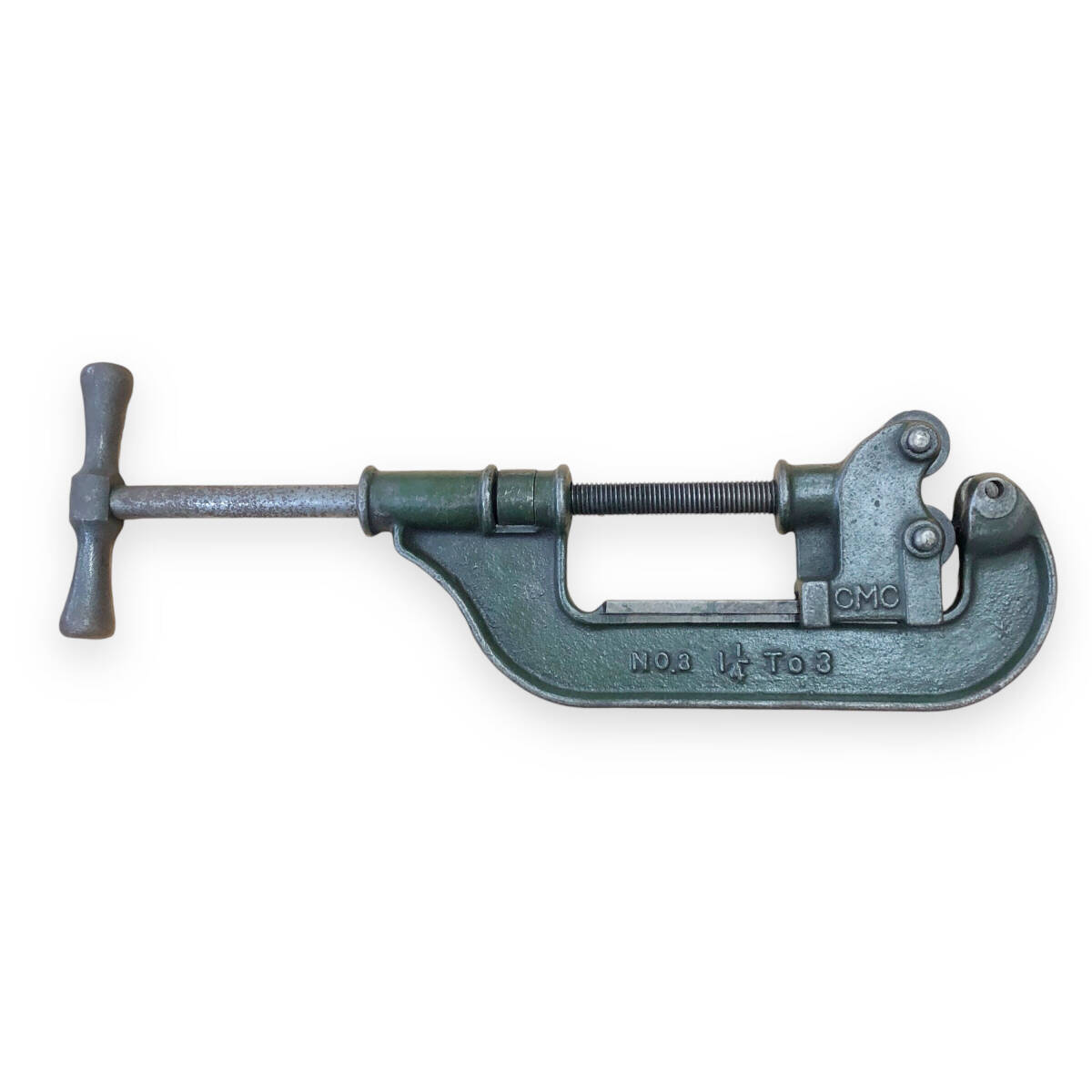 24Y702 ジ3 CMC パイプカッター NO.3 刃欠損 配管工事 現状品