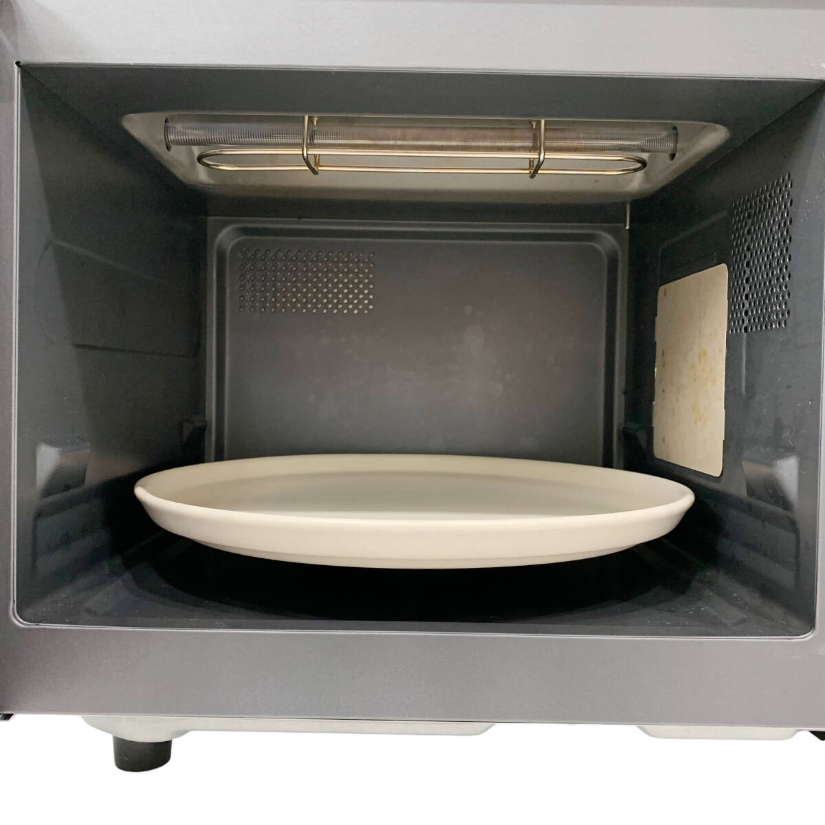 24C687_ジ5 YAMAZEN 山善 オーブンレンジ MOR-Y165 2018年製 ターンテーブル式 ヘルツフリー 電子レンジ 現状品 中古_画像5