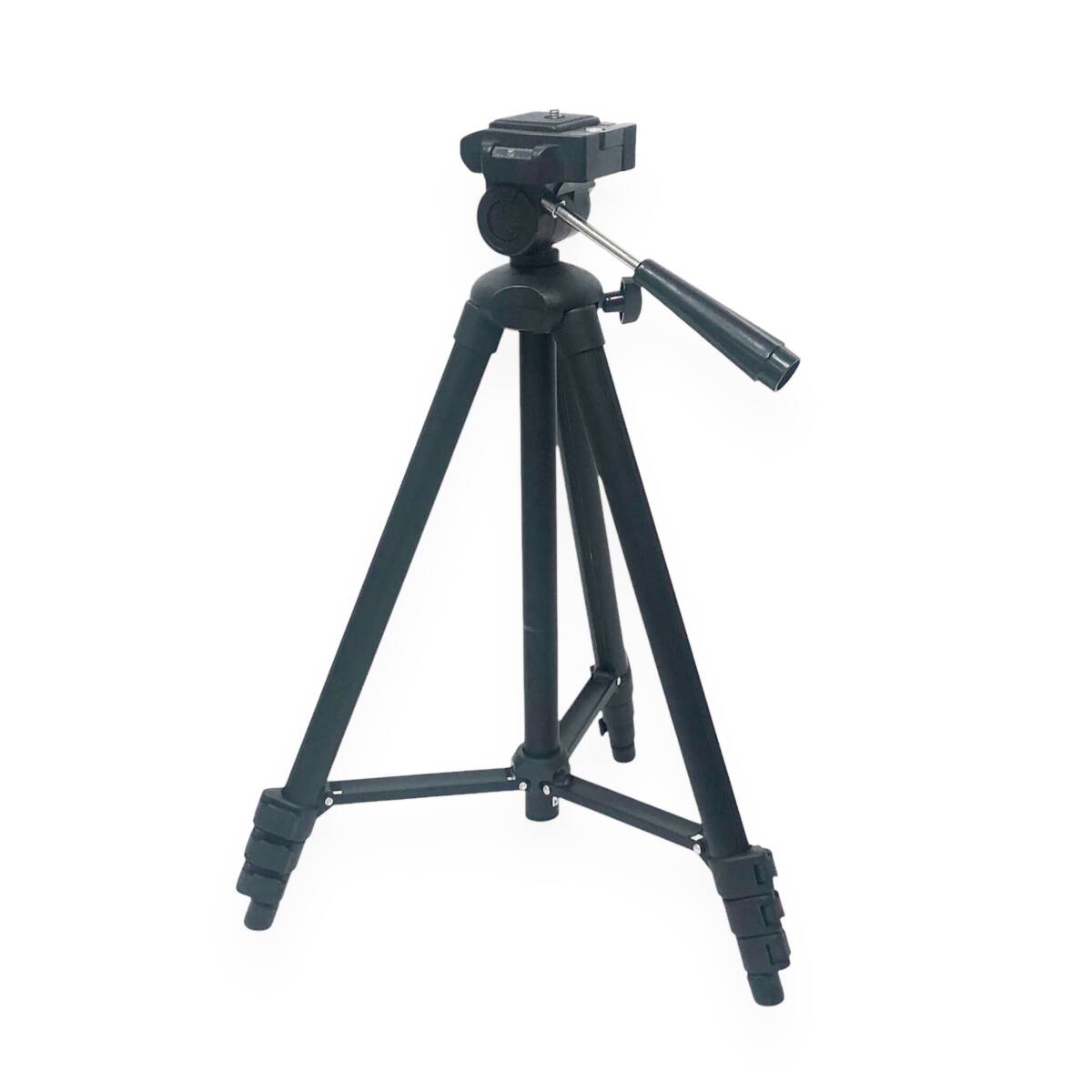 24Y740 ジ2 三腳 高さ40～130cm 水平器付 ケース付 カメラ ビデオ 撮影 機(jī)材 中古品 