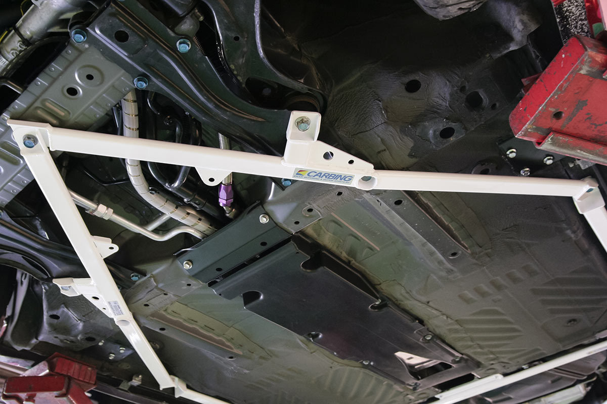 OKUYAMA オクヤマ CARBING フレームブレース フロント S660 JW5_画像2