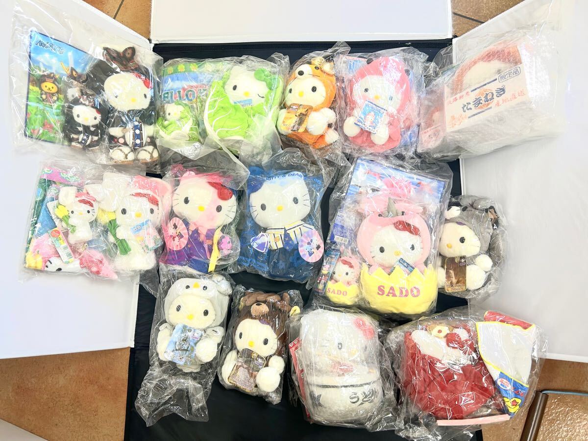 未使用 保管品 サンリオ ハローキティ ミニモヘアドール 天然 未使用 保管品 サンリオ ハローキティ ミニモヘアドール 天然