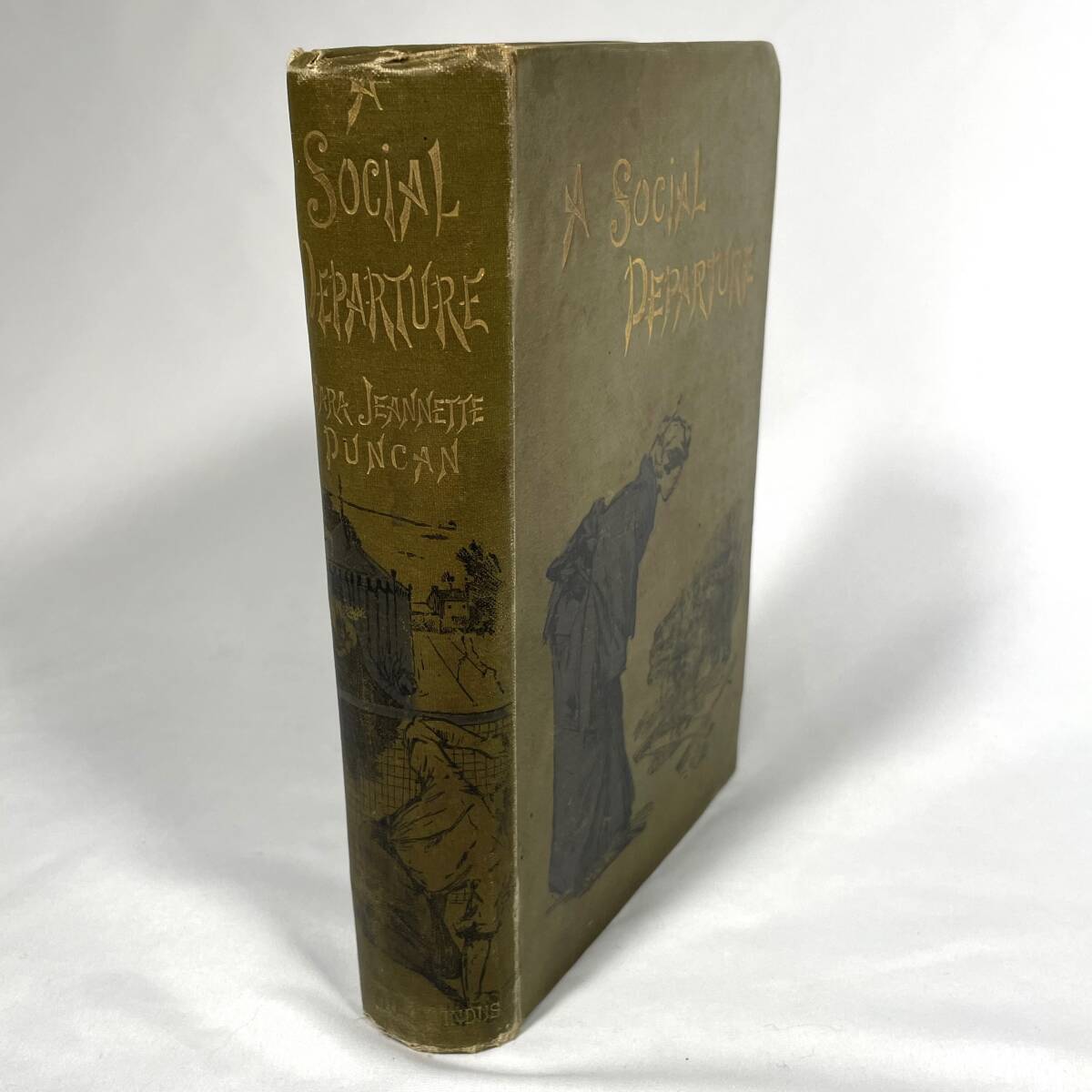 ☆1893年 世界一周旅行 「A Social Departure」社会的出発 サラ ☆1893年 世界一周旅行 「A Social Departure」社会的出発 サラ