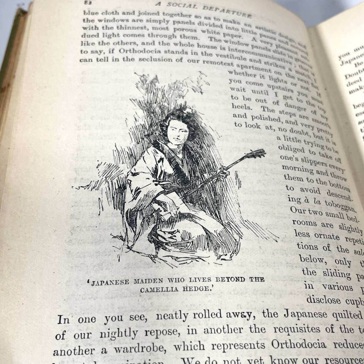 ☆1893年 世界一周旅行 「A Social Departure」社会的出発 サラ ☆1893年 世界一周旅行 「A Social Departure」社会的出発 サラ