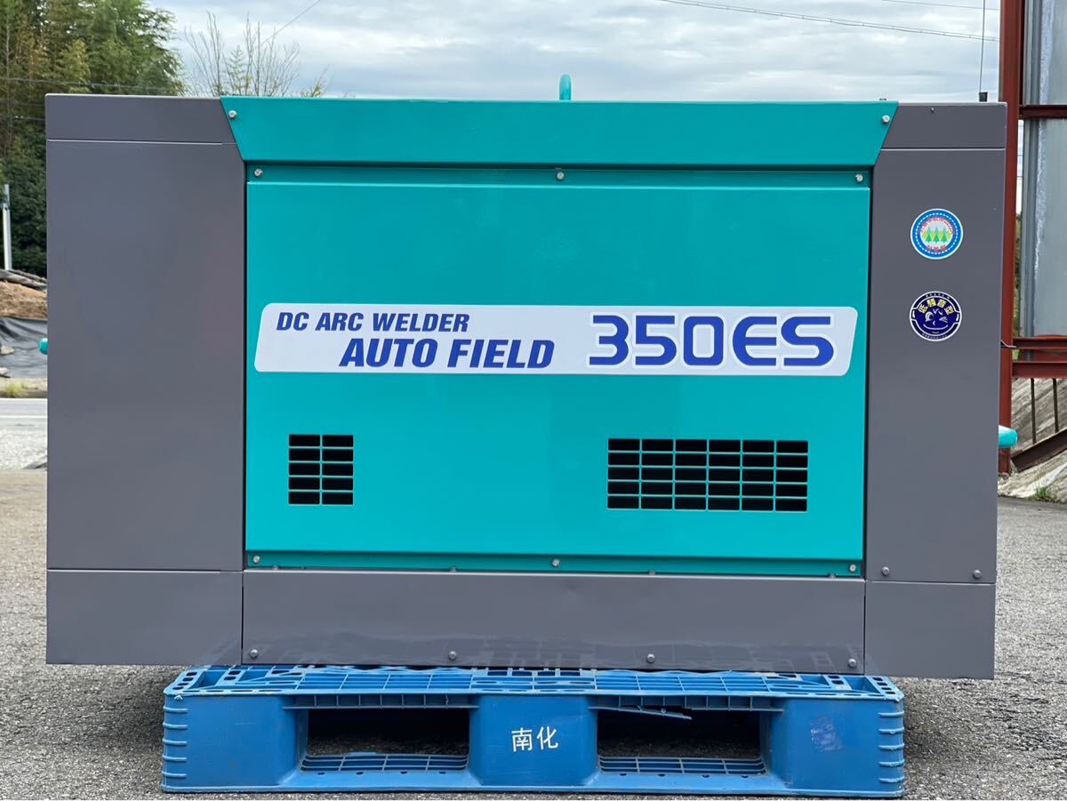 Denyo デンヨー ディーゼルエンジン溶接機 発電機　稼働時間1369時間　DCW-350ES