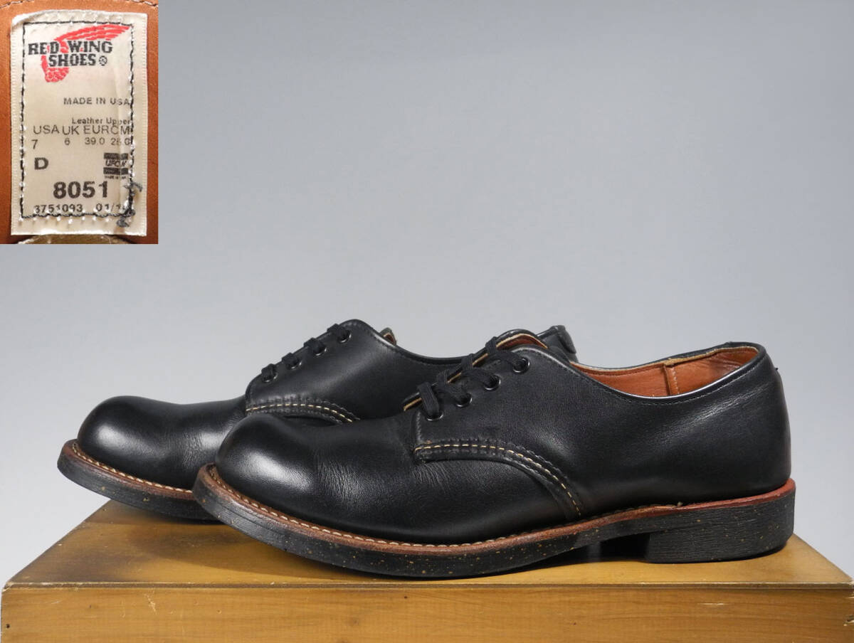 [希少国内未発売]RED WING フォアマンオックスフォード8051 Yahoo!オークション - 超レア国内未発売 レッドウィング8051
