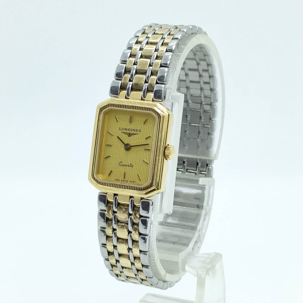 LONGINES ゴールド メッシュバンド 時計 レディース 電池交換済 稼働品 LONGINES ゴールド メッシュバンド 時計 レディース 電池交換済