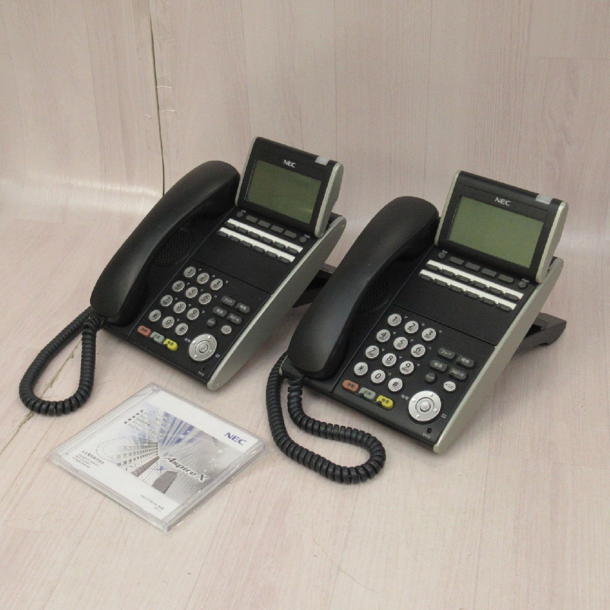 NEC Aspire -UX 主装置と多機能電話13台 中古現状品 DT400 -32 NEC Aspire -UX 主装置と多機能電話13台 中古現状品 DT400 -32