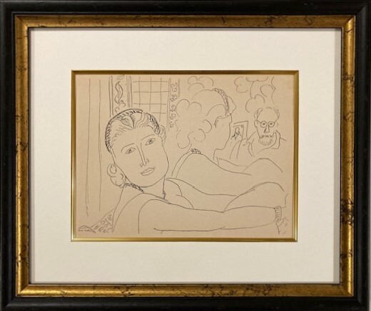 ≪　　アンリ・マティス　　≫ 　 　リトグラフ　　　DESSINS DE HENRI MATISSE-XVIII 　 1936年 　　HENRI MATISSE