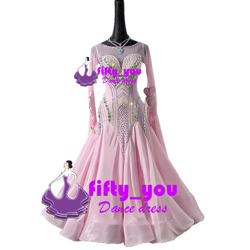 【在庫処分】 新品fifty_you ハイクオリティダンスドレス モダン競技ドレス 社交ダンス