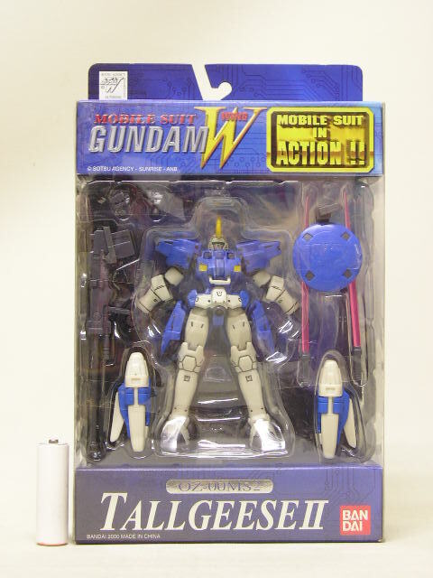 ■バンダイ 新機動戦記ガンダムW MSinACTION(MIA) OZ-00MS2 トールギスⅡ