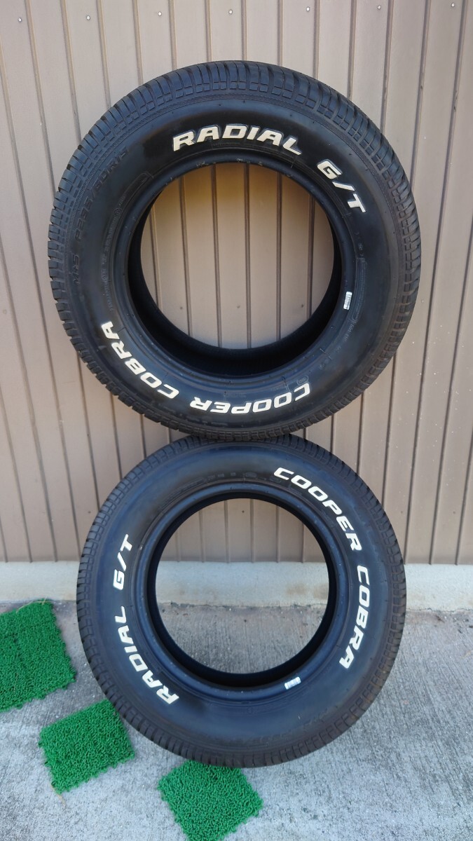 235/60 R15 クーパー コブラ　ホワイトレター　 COOPER COBRA RADIAL G/T 2021年製造 2本セット　送料無料 　B