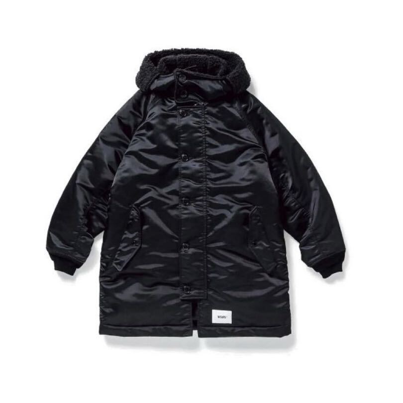 WTAPS ダブルタップス 20AW BLITZZ JACKETNYLON.TWILL 202WVDT-JKM07 ブリッツ ジャケット ナイロン ツイル ブラック アウター サイズ1 S