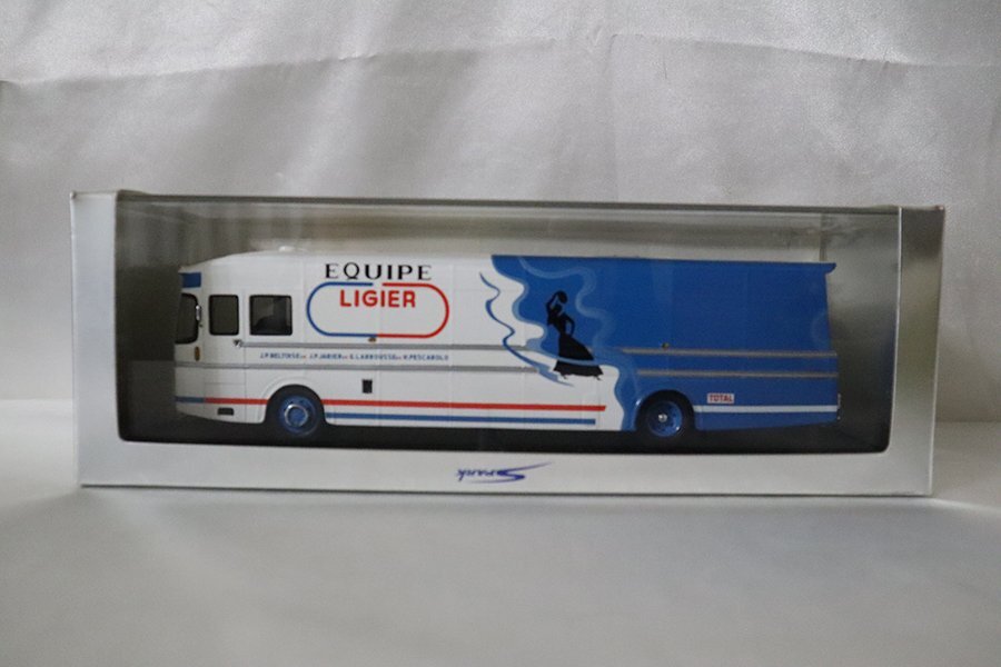 開封済 ミニカー 1/43 リジエ トランスポーター Transporter Ligier 1975 S0297 Spark スパーク 現状品