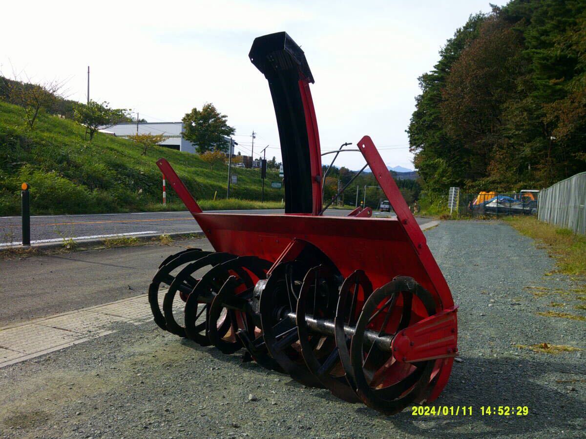 ☆スノーラッセル メーカー 型式不明 除雪機 ラッセル ☆スノーラッセル メーカー 型式不明 除雪機 ラッセル