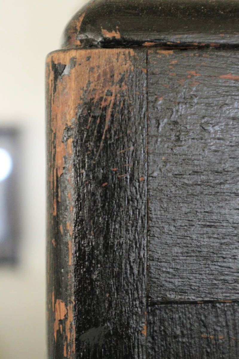 Франция античный кейс для коллекции полка витрины стекло шкаф витрина шкаф дисплей из дерева Vintage инвентарь