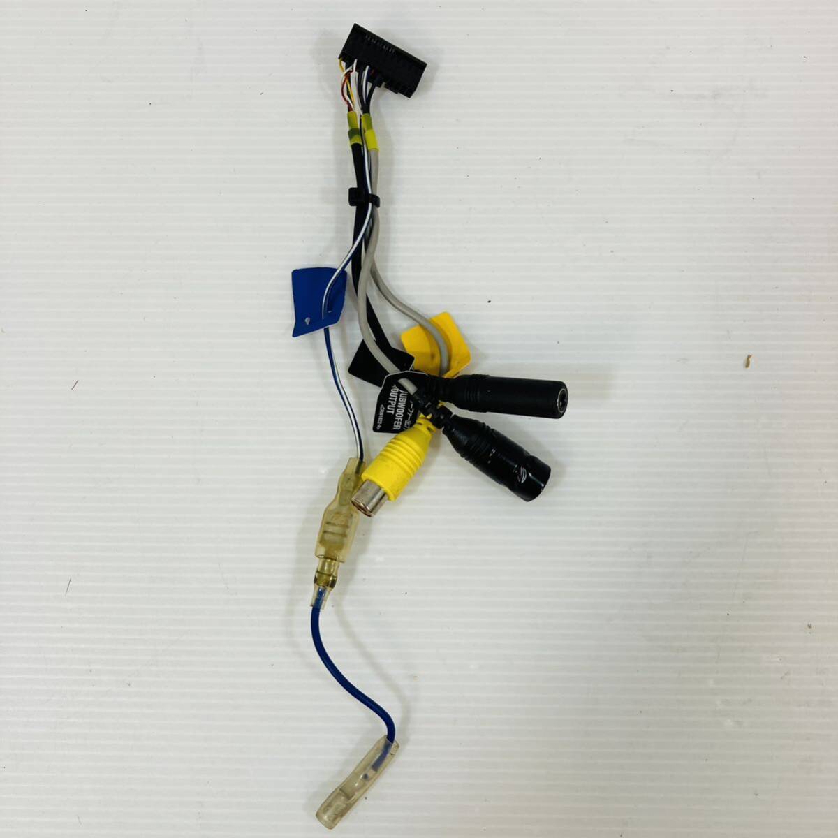 Z268★カロッツェリア AVIC-ZH0007 RCA入出力ケーブル バックカメラRCA変換 リアモニター出力サブウーファー出力★AVIC-ZH0077 AVIC-ZH0777