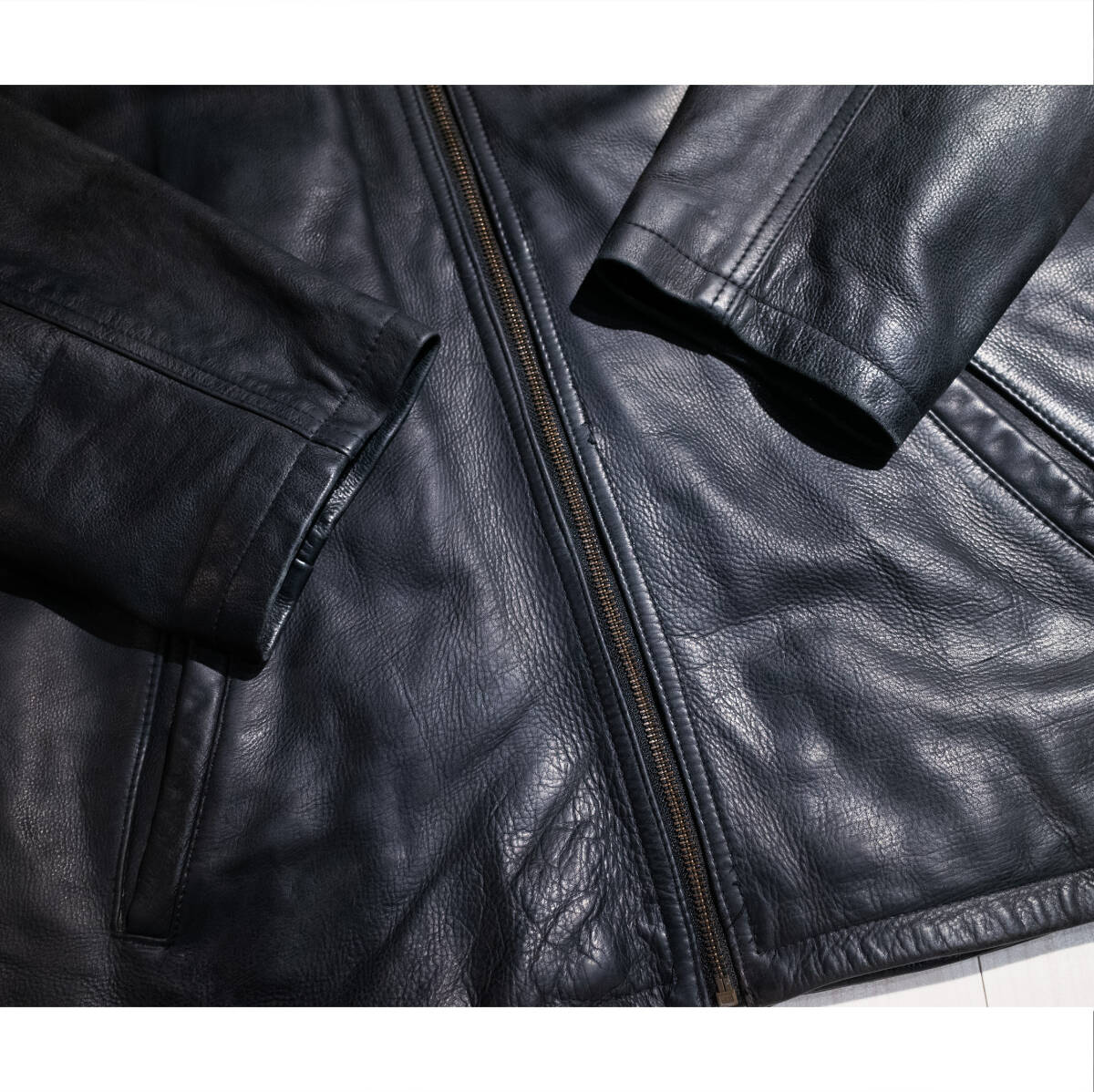 M / 90s Unknown Echts leder 本革 ユーロ レザー シングル M / 90s Unknown Echts leder 本革 ユーロ レザー シングル