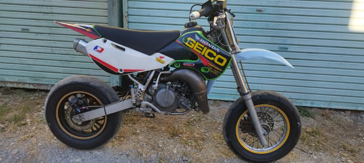 Yahoo!オークション - カワサキ KX65 モタード仕様 12インチ Yahoo!オークション - カワサキ KX65 モタード仕様 12インチ