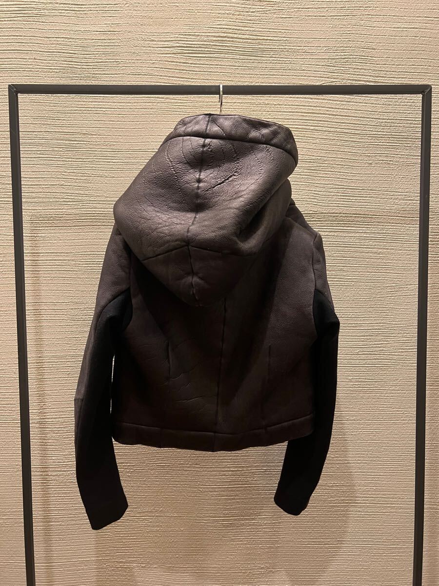 rick owens leather jacket レザージャケット フード リック rick owens leather jacket レザージャケット フード リック