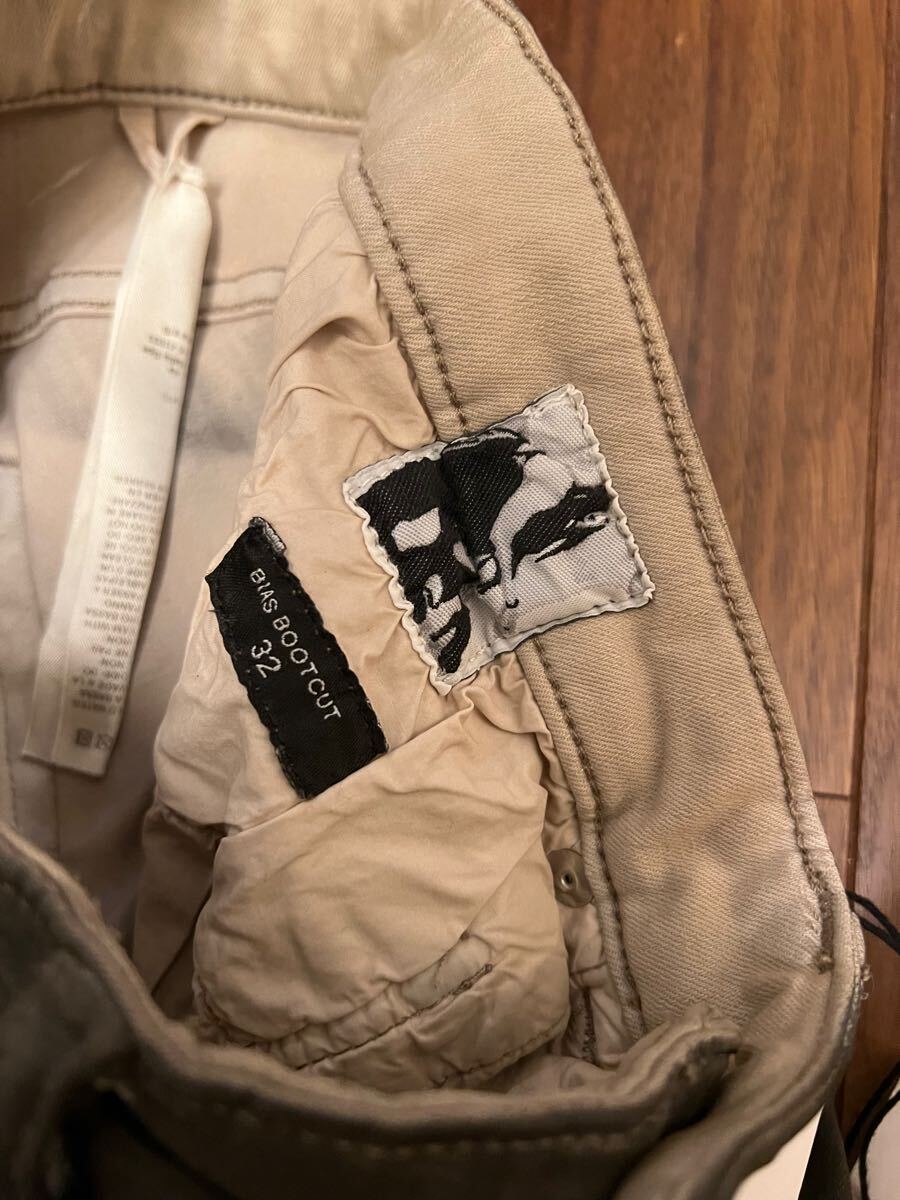 rick owens BIAS BOOTCUT フレア コーティング デニム bolan rick owens BIAS BOOTCUT フレア コーティング デニム bolan