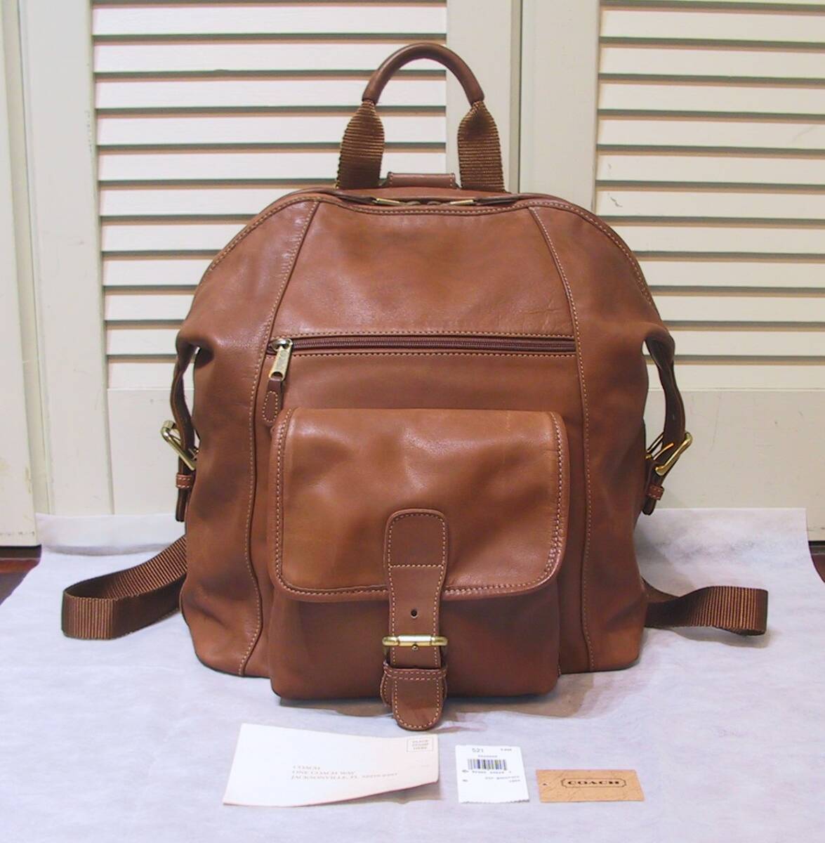 COACH コーチ 本革製 リュック|リュック・バックパック COACH コーチ 本革製 リュック|リュック・バックパック