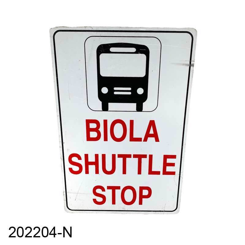 【着後レビューで 送料無料】 SHUTTLE BIOLA 202204-N 看板 ヴィンテージ BUS シャトル ビオラ 看板